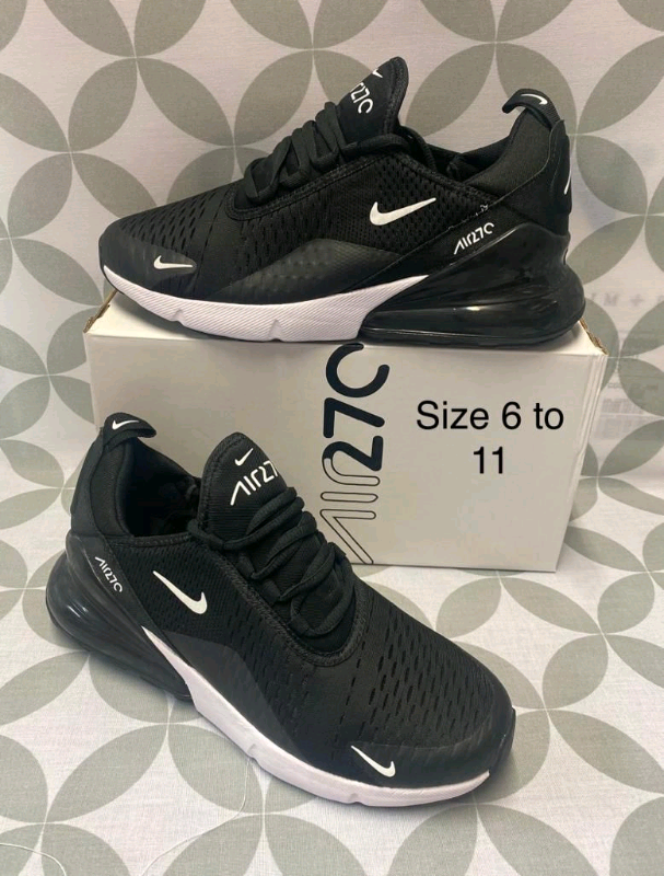 black 270s size 6
